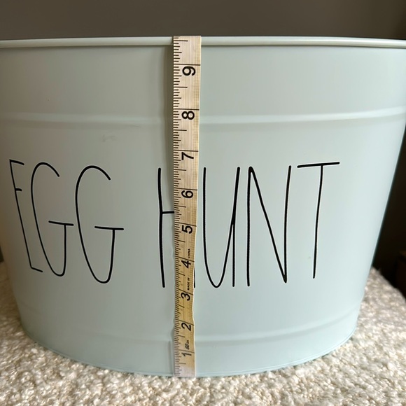 🐣EGG HUNT Metal Bucket by Rae Dunn - Picture 2 of 4